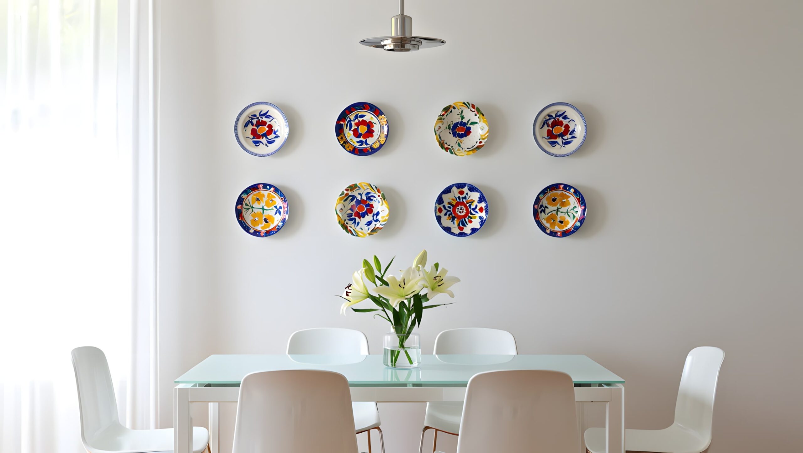 comment-decorer-salle-a-manger-avec-assiettes-murales