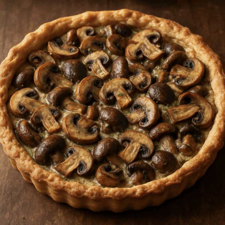 tarte champignon