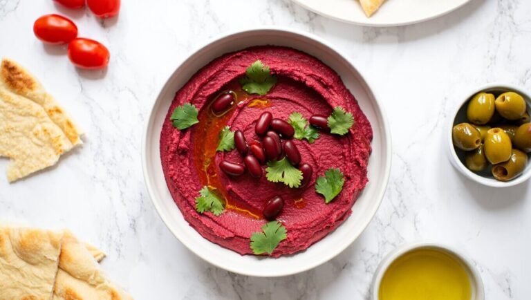 Houmous-haricot-rouge
