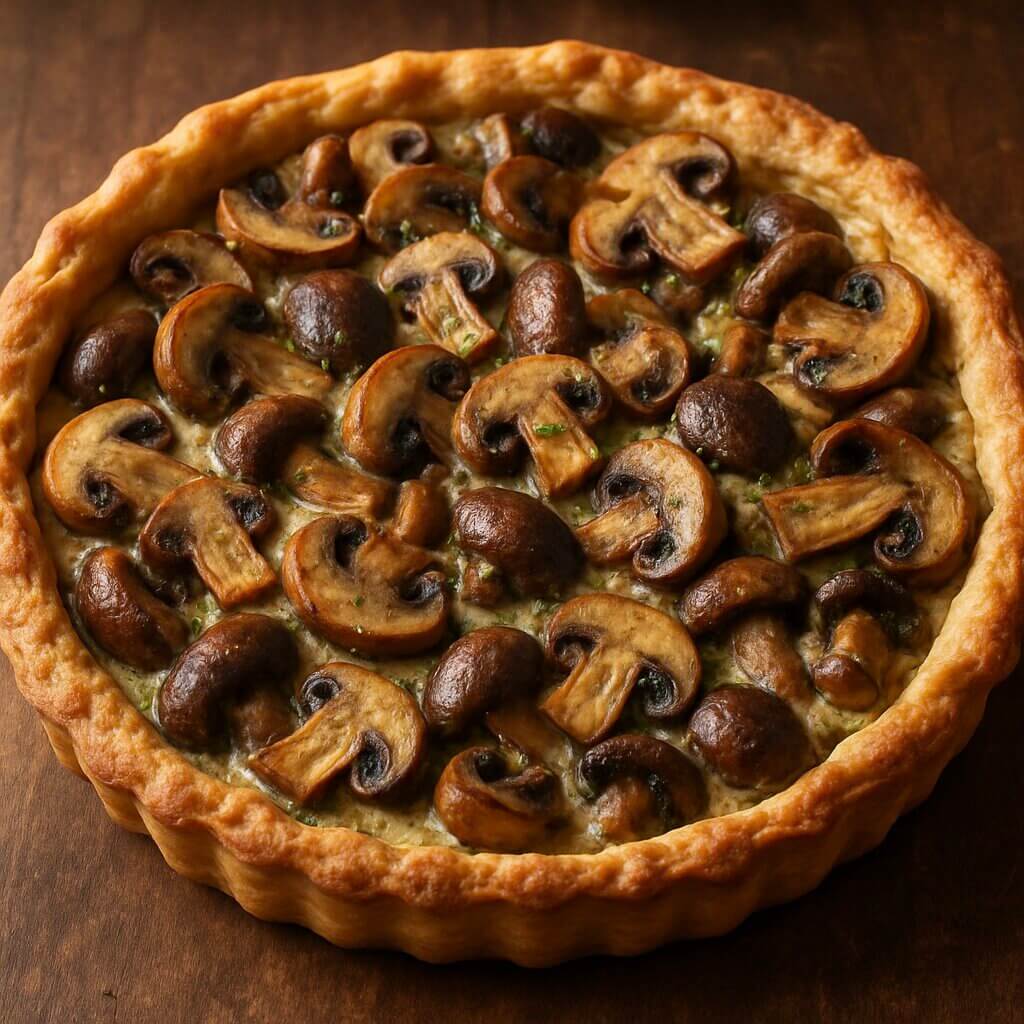 tarte-champignon