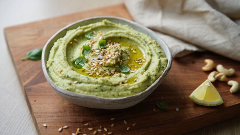 Houmous-Courgette-Cajou