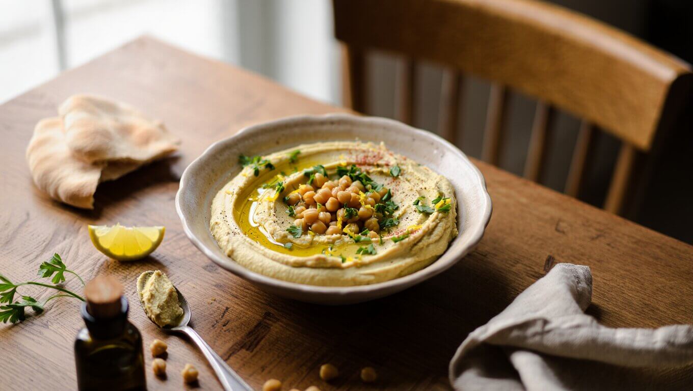 Houmous-Sans-Tahini-Sans-Cumin